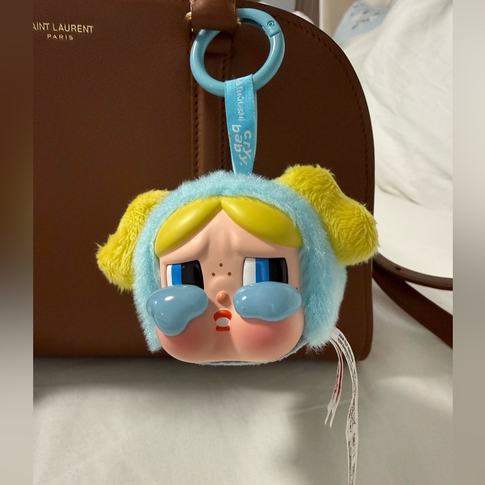 Cry baby keychain